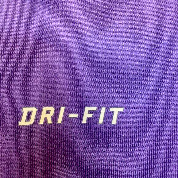 Baltimore Ravens Nike Purple Champ Drive Pro Hyperwarm Half Zip Jacket - Picture 9 of 10